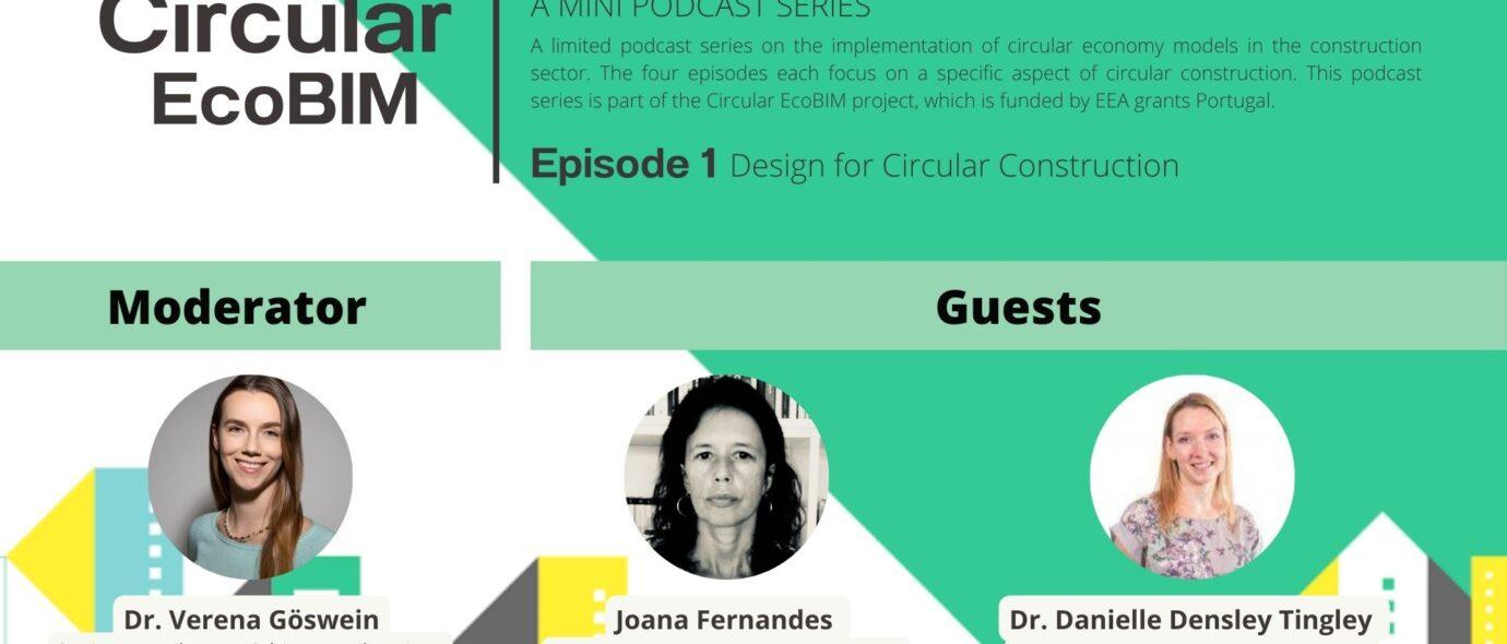 Podcast do projeto Circular EcoBIM - episódio #1