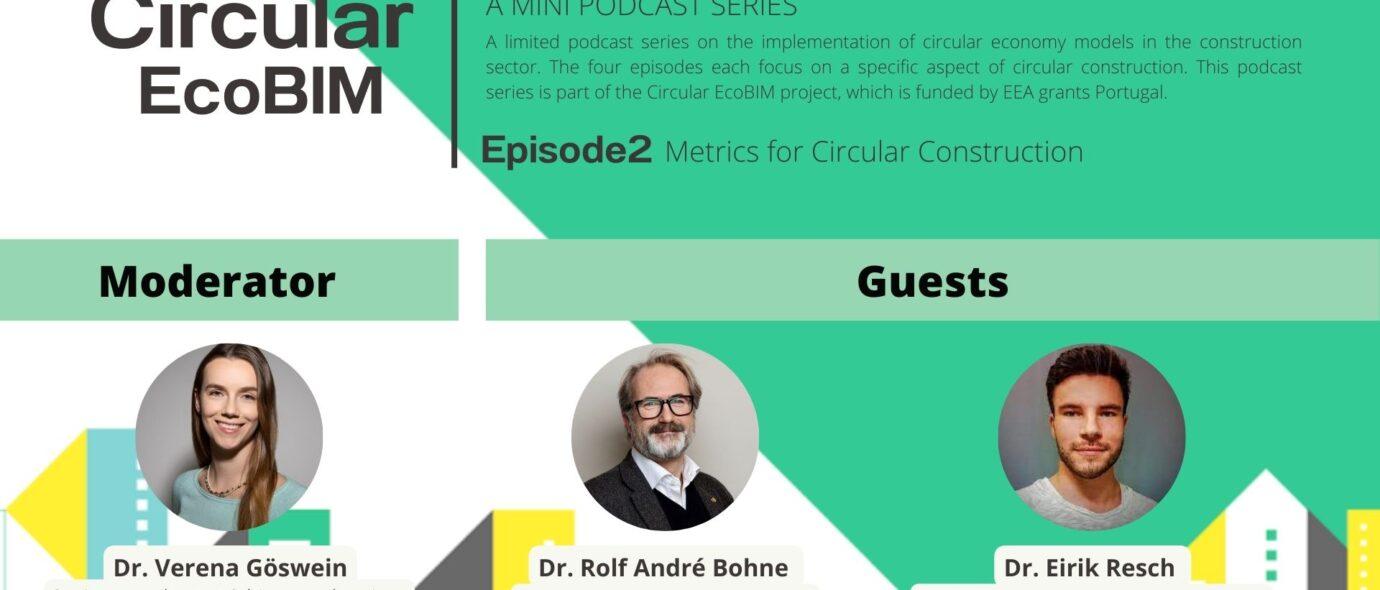 Podcast do projeto Circular EcoBIM - episódio #2